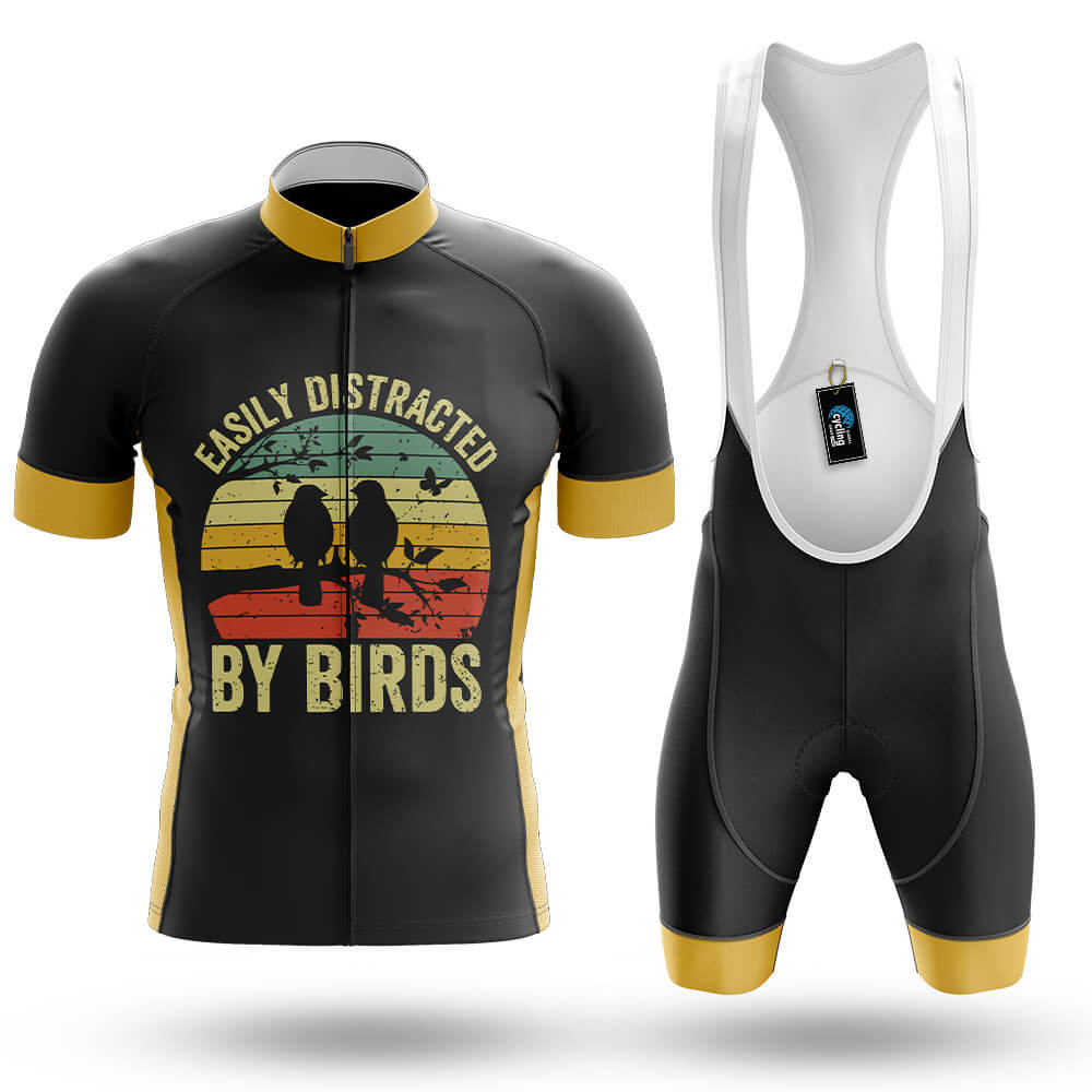Distracted by Birds - Men's Cycling Kit