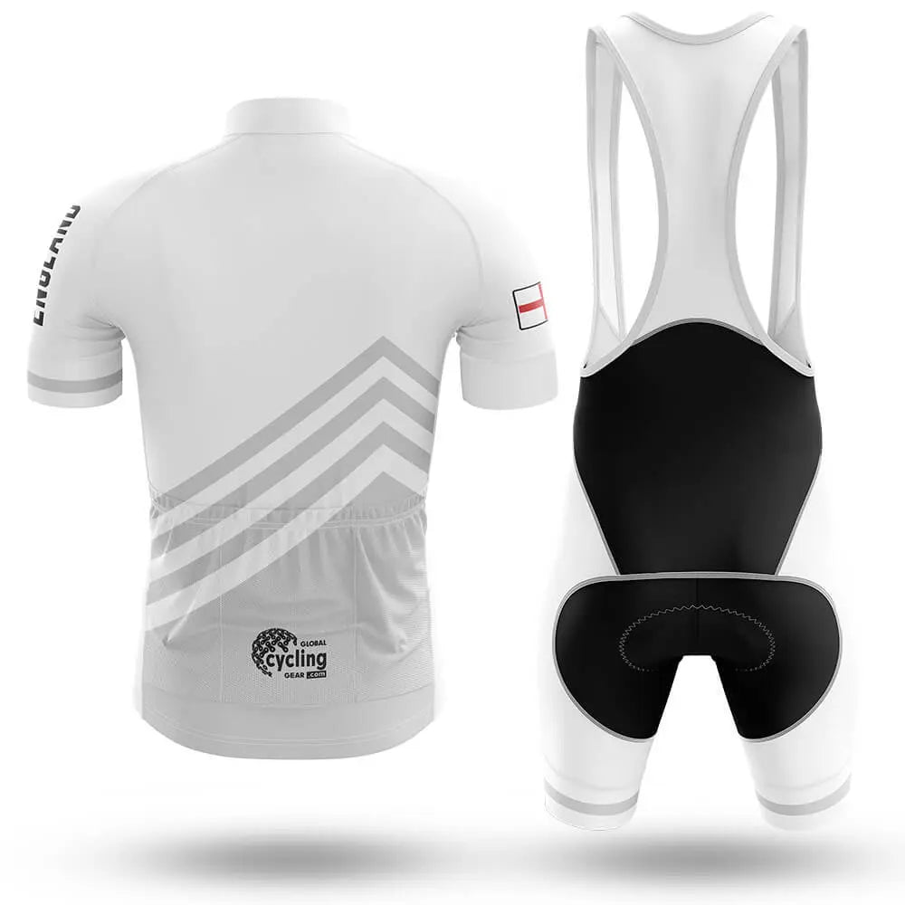 England S5 White - Men's Cycling Kit