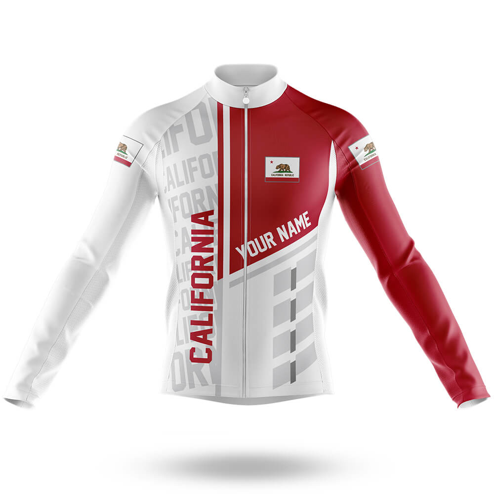 California Custom Name - Men's Cycling Kit