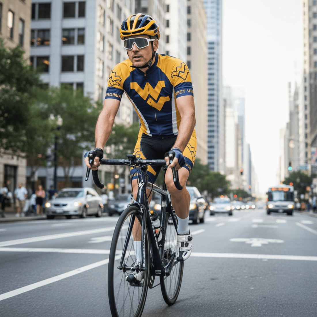 West Virginia University - Men's Cycling Kit